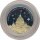 Cook Islands 5 Dollars 2006 PP Petersdom Silber gilded*