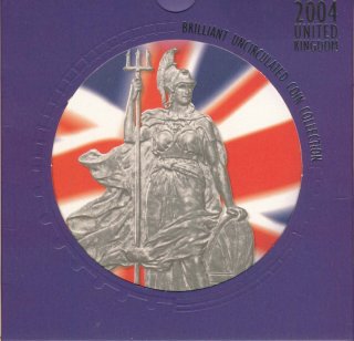 Grobritannien KMS 2004 verschweisst im Folder*