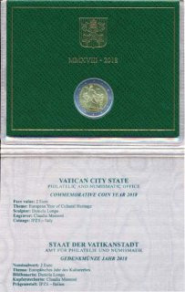 Vatikan 2 Euro 2018 - Kulturerbe*
