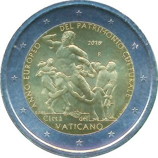 Vatikan 2 Euro 2018 - Kulturerbe*