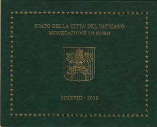 Vatikan KMS 2018 Franziskus verpackt im Folder*