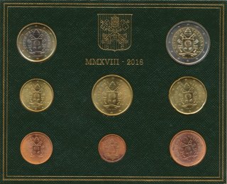 Vatikan KMS 2018 Franziskus verpackt im Folder*