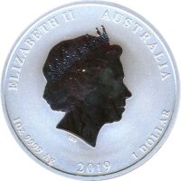 Australien Lunar 2 - 2019 Jahr des Schweins 1 Oz Silber*