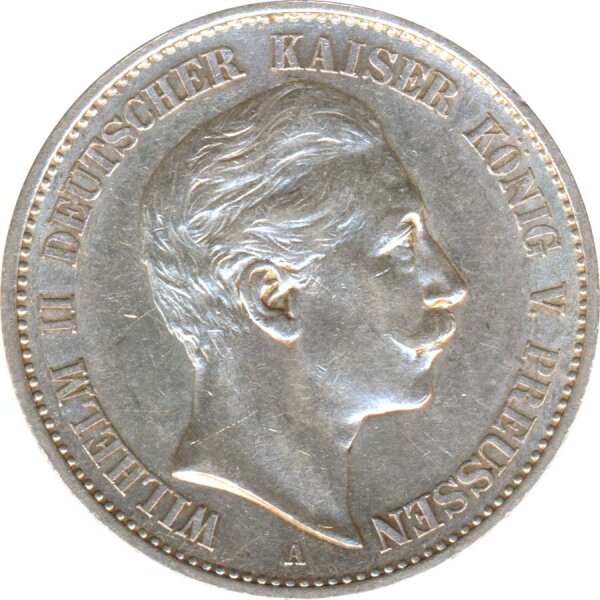 Preussen 2 Mark 1898 A Wilhelm II Silber*