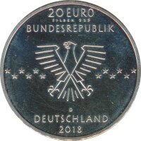 Deutschland 2018 - 20 Euro - Ernst Otto Fischer*