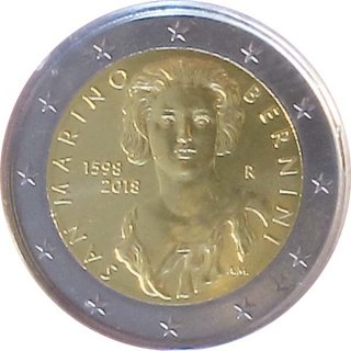 San Marino 2 Euro 2018 - Bernini*