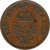Preussen 3 Pfennig 1870 A Wilhelm I*