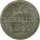 Hamburg Dreiling 1855 Stadtwappen Silber*