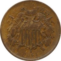 USA 2 Cents 1864 Shield*