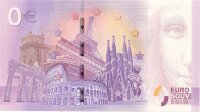 0 Euro Souvenir Schein 2018 - Milano - Gallerie Victor...
