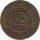 Rostock 3 Pfennig 1855 BS Stadtwappen*