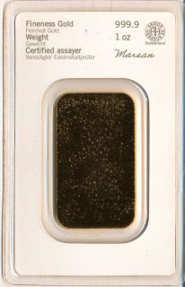 Goldbarren - Heraeus 1 Oz