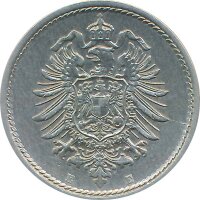 Kaiserreich J.003 1888 E Kleinm&uuml;nze 5 Pfennig*