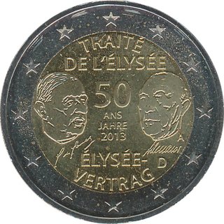 Deutschland 2 Euro 2013 - Elysee Vertrag ( A )*