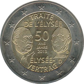 Deutschland 2 Euro 2013 - Elysee Vertrag ( G )*