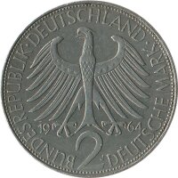 BRD 2 DM 1964 J Max Planck*