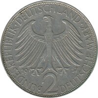 BRD 2 DM 1957 J Max Planck*