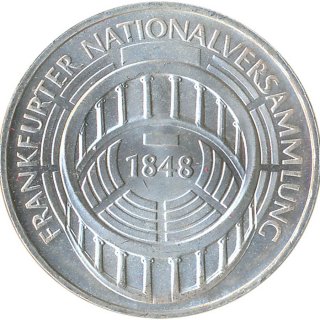 BRD 5 DM 1973 G Frankfurter Nationalversammlung Silber*