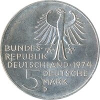 BRD 5 DM 1974 D Immanuel Kant Silber*