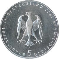 BRD 5 DM 1977 G Heinrich von Kleist Silber*