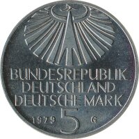 BRD 5 DM 1979 G Otto Hahn*