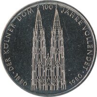BRD 5 DM 1980 F K&ouml;lner Dom*