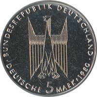 BRD 5 DM 1980 F K&ouml;lner Dom*