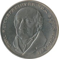 BRD 5 DM 1981 G Freiherr vom Stein*