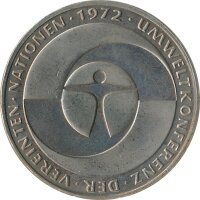 BRD 5 DM 1982 F 10 Jahre UN-Umweltkonferenzen*