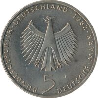 BRD 5 DM 1982 F 10 Jahre UN-Umweltkonferenzen*