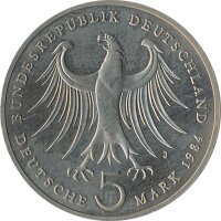 BRD 5 DM 1984 J Felix Mendelson Bartholdy*