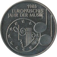 BRD 5 DM 1985 F Europ&auml;isches Jahr der Musik*