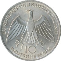 BRD 10 DM 1972 J Olympische Spiele J. 402 Silber*