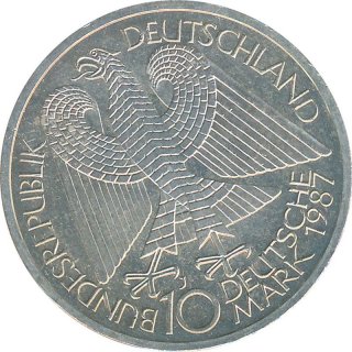 BRD 10 DM 1987 J 750 Jahre Berlin Silber*