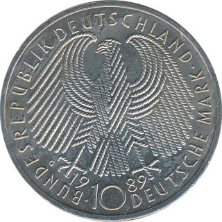BRD 10 DM 1989 G 40 Jahre Bundesrepublik Silber*