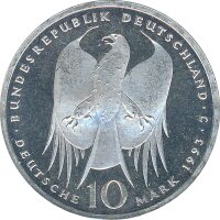 BRD 10 DM 1993 J Robert Koch Silber*