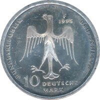 BRD 10 DM 1995 F Heinrich der L&ouml;we Silber*