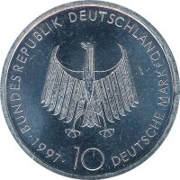 BRD 10 DM 1997 F 100 Jahre Dieselmotor Silber*