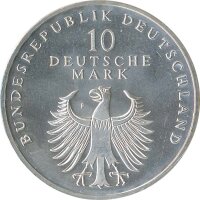 BRD 10 DM 1998 F 50 Jahre Deutsche Mark Silber*