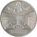 BRD 10 DM 1998 A 300 Jahre Franckesche Stiftungen Silber*