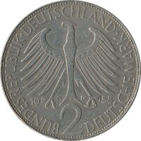 BRD 2 DM 1958 J Max Planck*