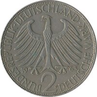 BRD 2 DM 1963 J Max Planck*