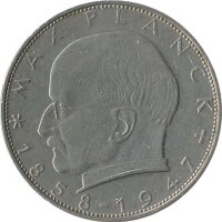BRD 2 DM 1966 G Max Planck*
