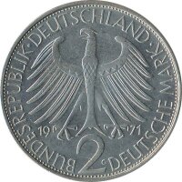 BRD 2 DM 1971 G Max Planck*