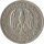 Drittes Reich 5 Mark 1936 G Paul von Hindenburg Silber*