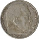 Drittes Reich 5 Mark 1936 G Paul von Hindenburg J. 367...