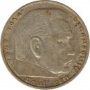 Drittes Reich 5 Mark 1938 A Paul von Hindenburg J. 367...