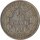 Kaiserreich J.016 1906 G Kleinm&uuml;nze 1/2 Mark Silber*