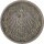 Kaiserreich J.016 1908 A Kleinm&uuml;nze 1/2 Mark Silber*