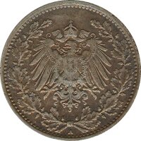 Kaiserreich J.016 1919 A Kleinm&uuml;nze 1/2 Mark Silber*